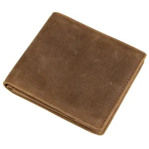 100% top quality cow genuine leather men wallets