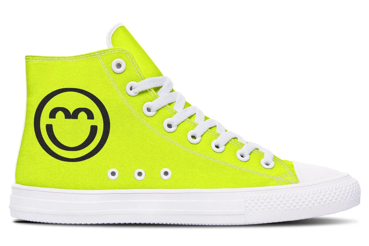 2025 Smile Logo High Top Shoes