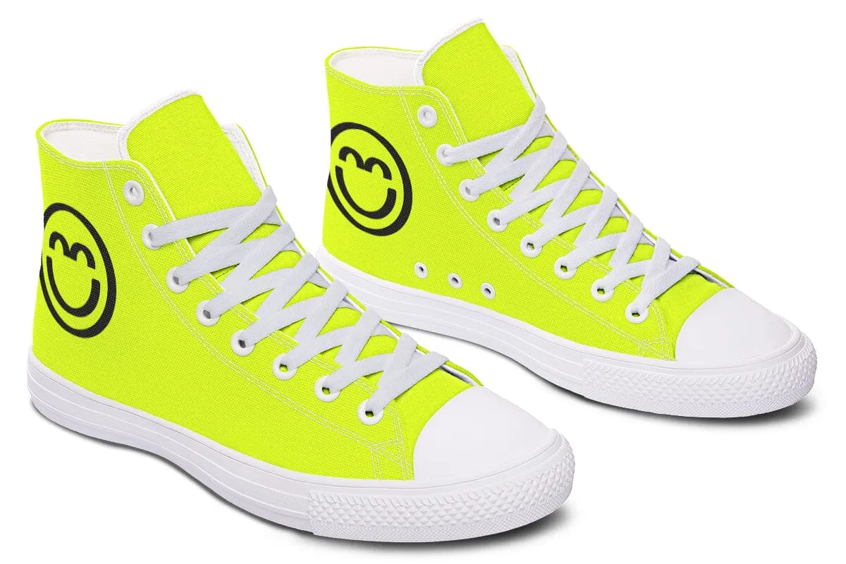 2025 Smile Logo High Top Shoes
