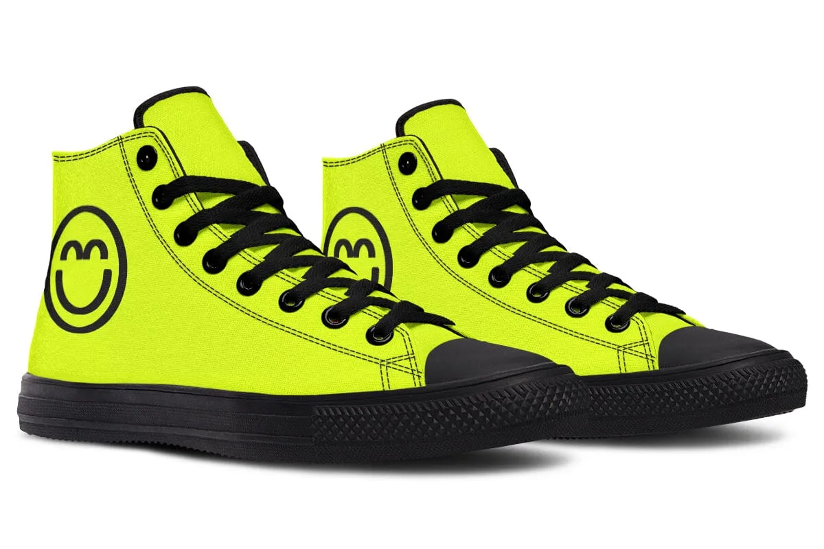 2025 Smile Logo High Top Shoes