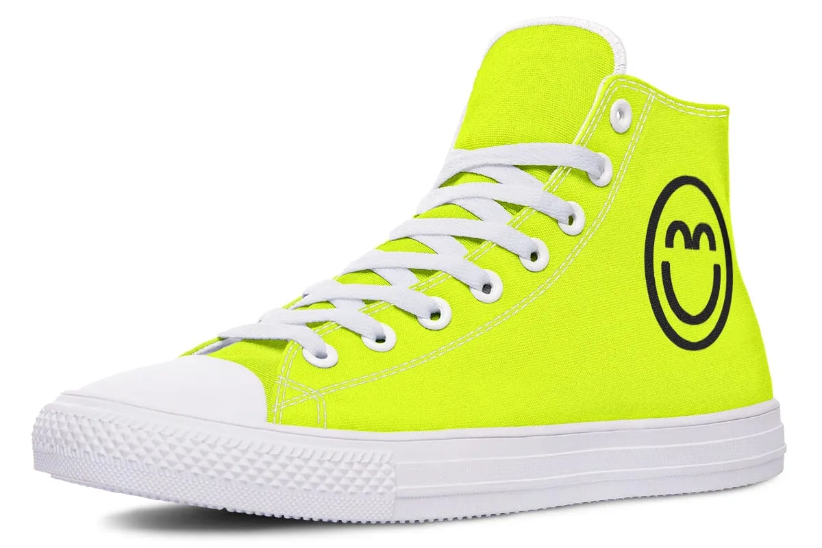 2025 Smile Logo High Top Shoes