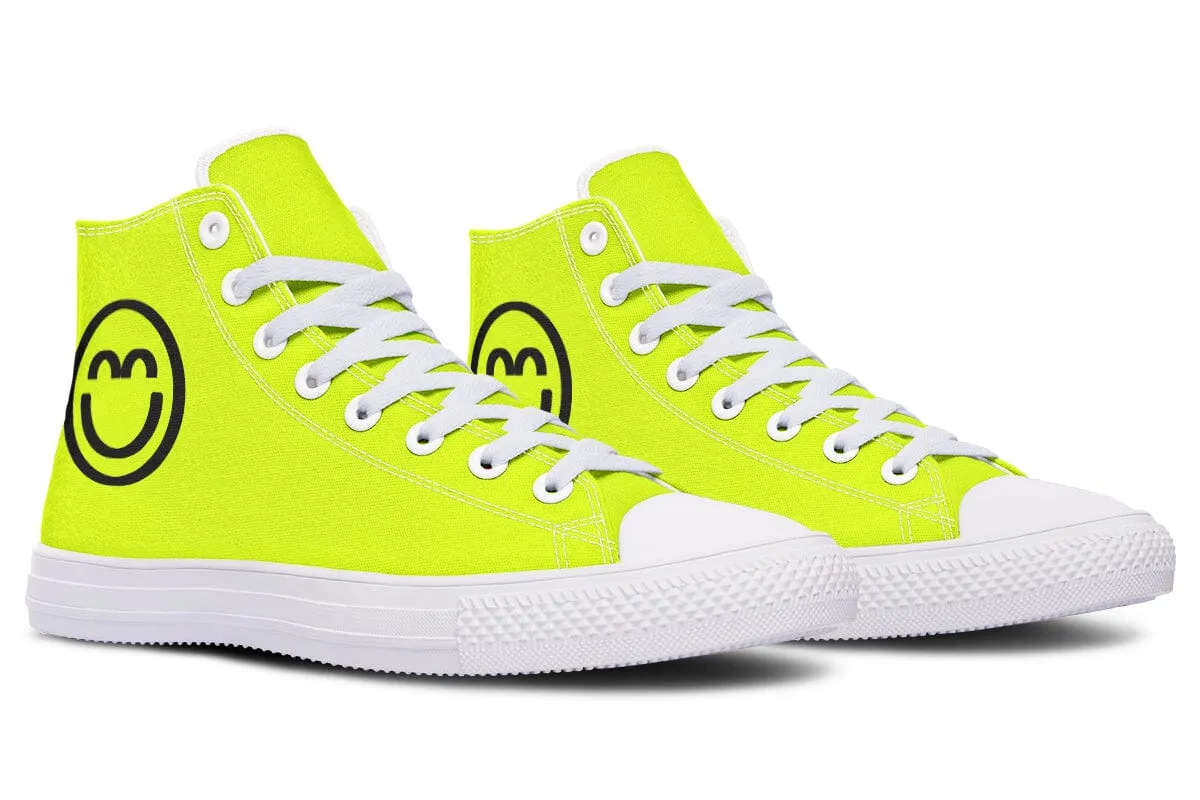 2025 Smile Logo High Top Shoes