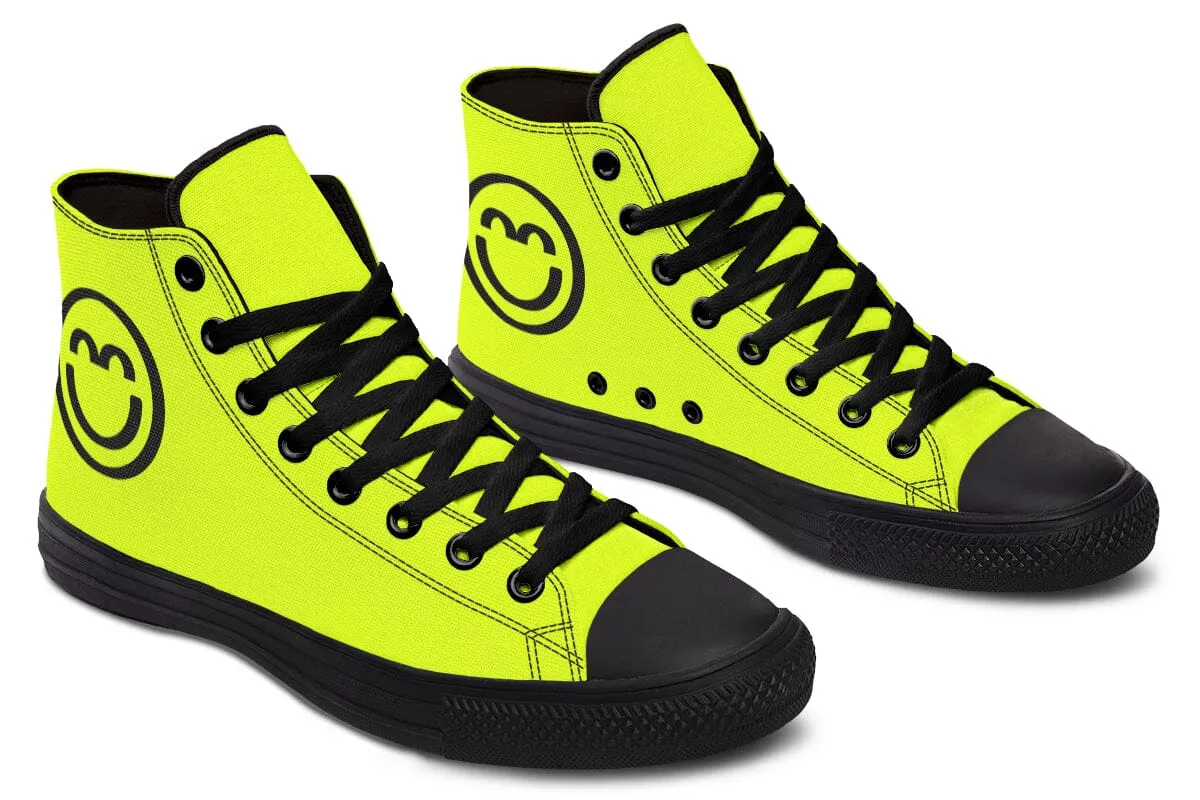 2025 Smile Logo High Top Shoes