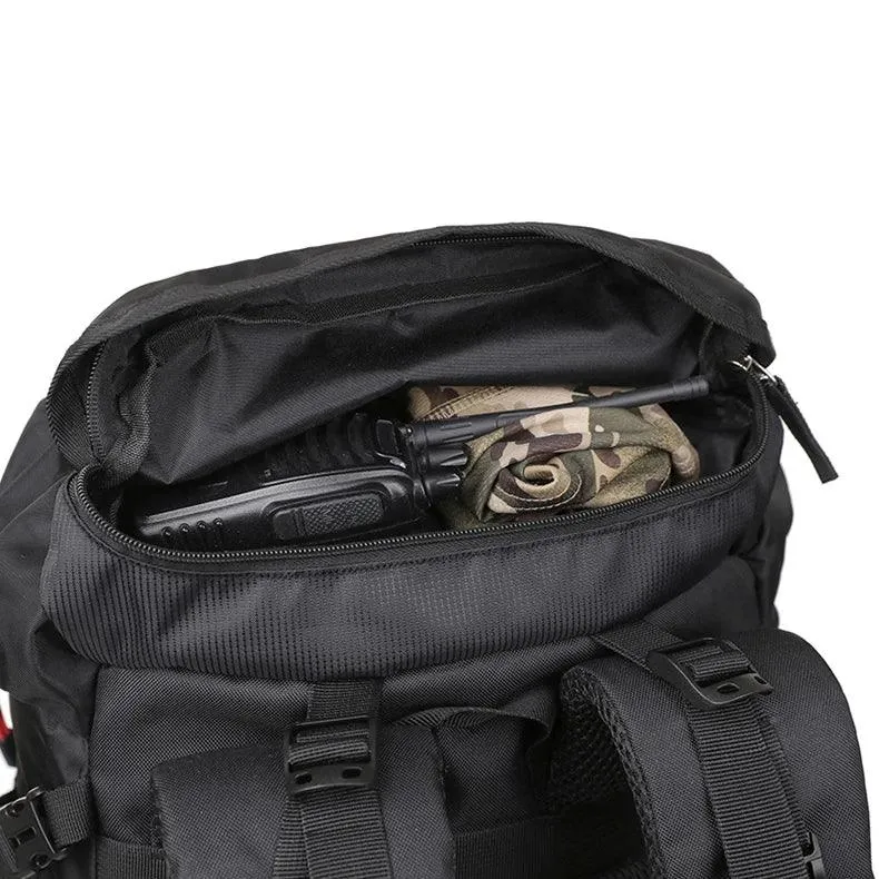 60L Camping & Hiking Backpack – Large Capacity Waterproof Travel Rucksack 🏕️