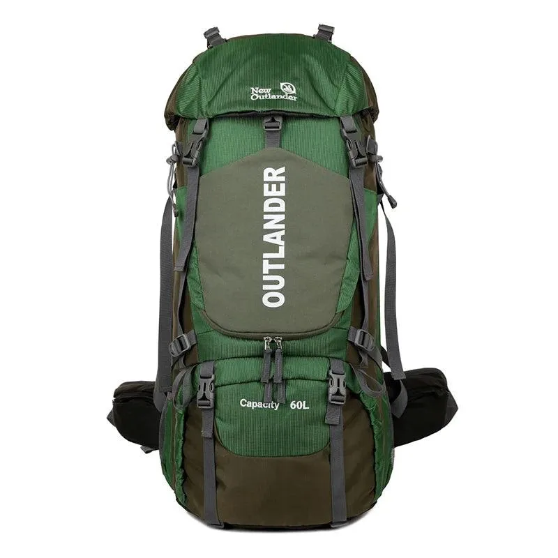 60L Camping & Hiking Backpack – Large Capacity Waterproof Travel Rucksack 🏕️