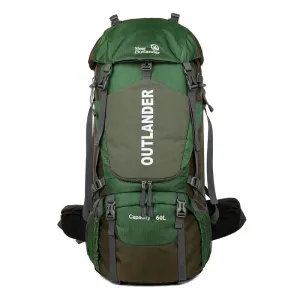 60L Camping & Hiking Backpack – Large Capacity Waterproof Travel Rucksack 🏕️