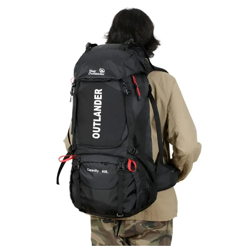 60L Camping & Hiking Backpack – Large Capacity Waterproof Travel Rucksack 🏕️