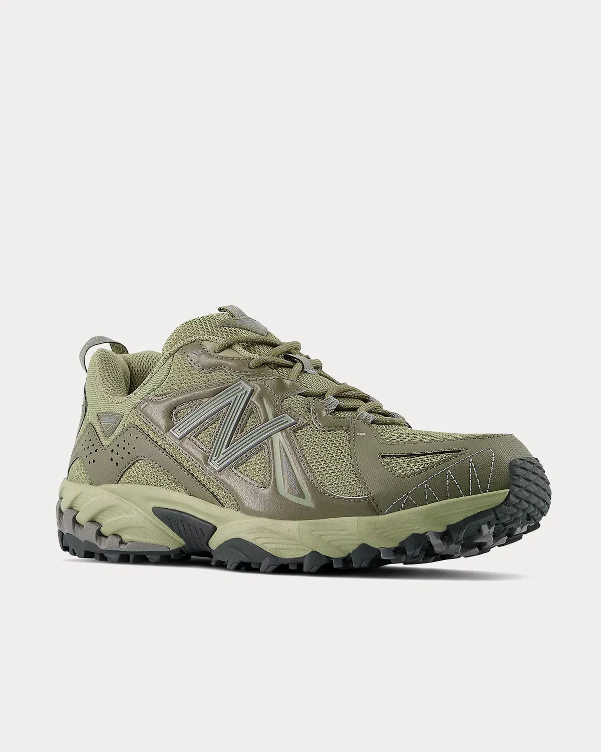 610v1 Dark Camo / True Camo / Mindful Grey Low Top Sneakers