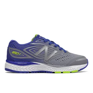 880v7 - Steel with Pacific Blue and Lime - Kids