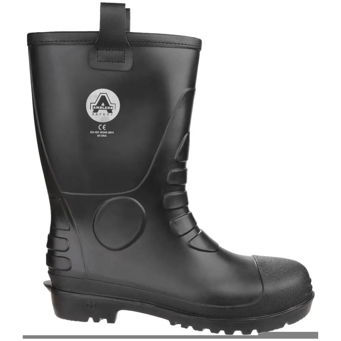 Amblers Fs90 Waterproof Pvc Safety Rigger Boots Mens