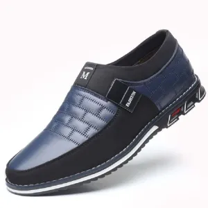 Autumn spring new men's leather casual shoes