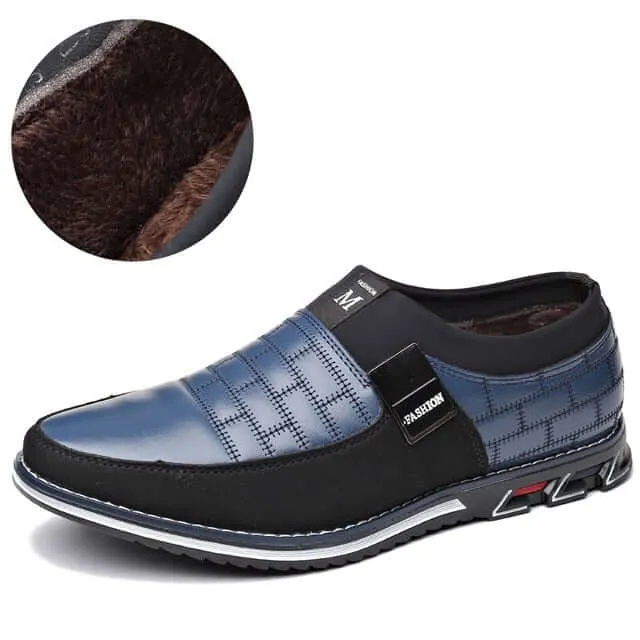 Autumn spring new men's leather casual shoes