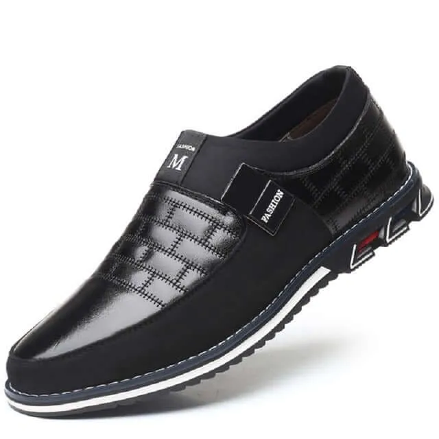 Autumn spring new men's leather casual shoes