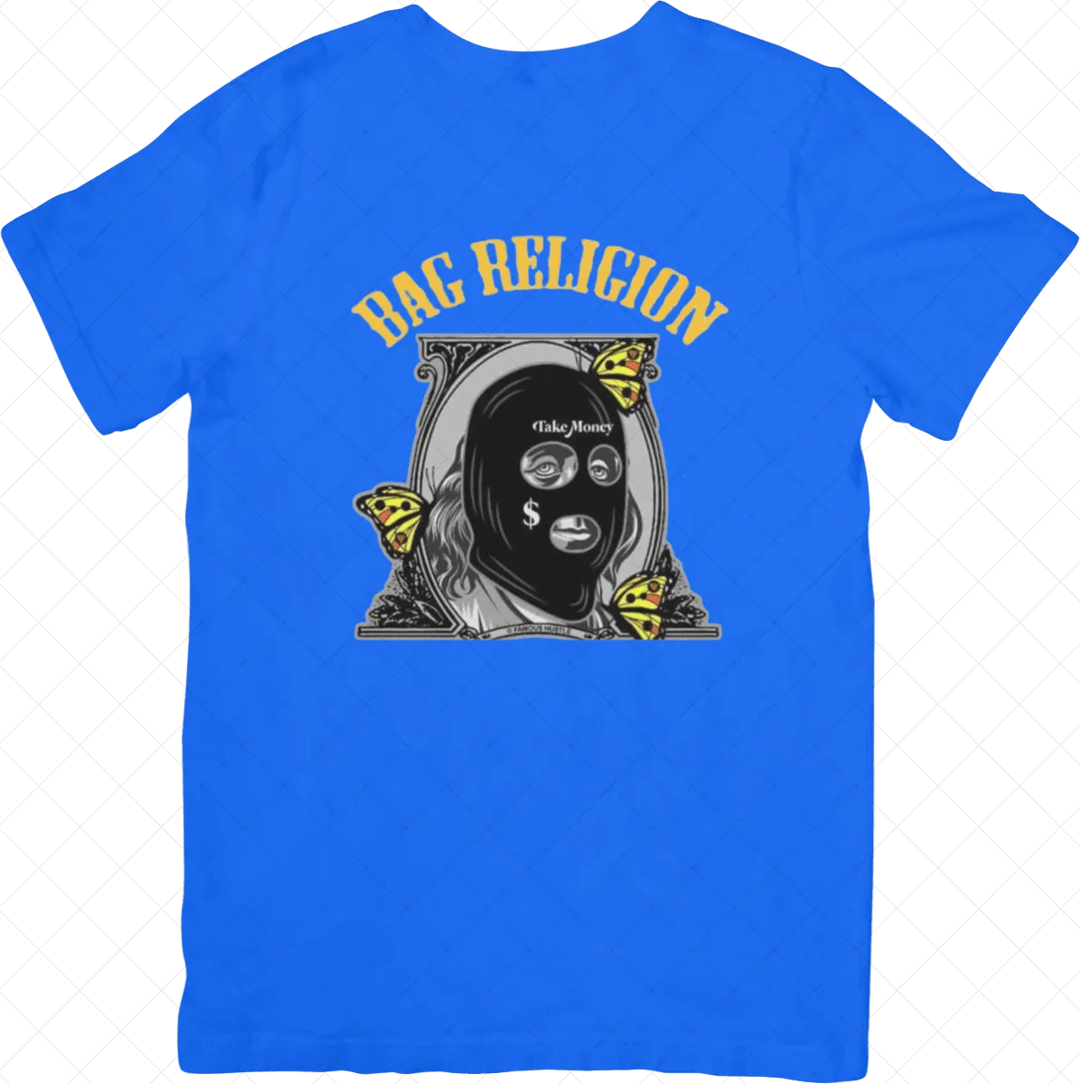 Bag Religion Graphic Custom Shirt