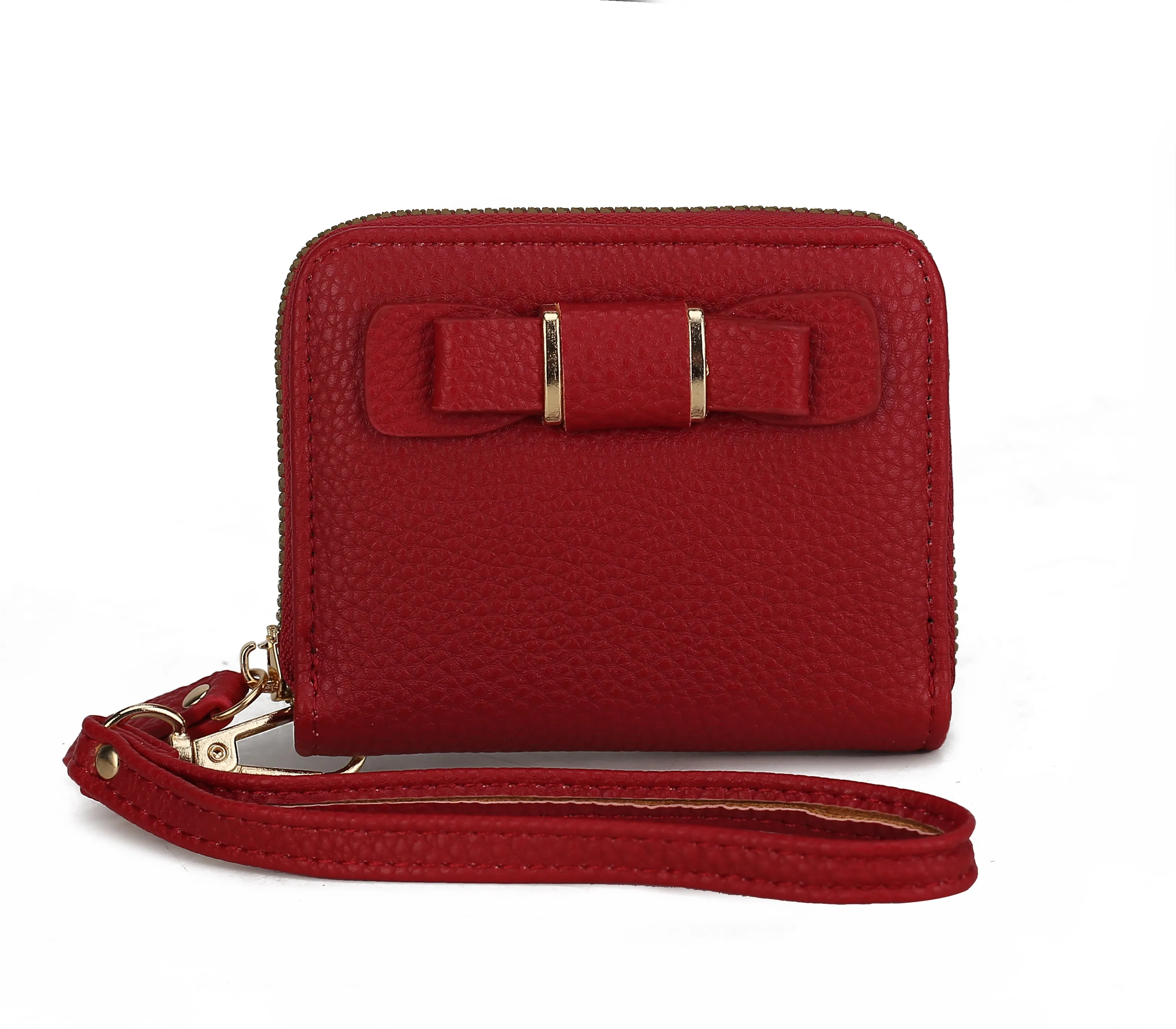 Compact Wallet With Wrist Strap