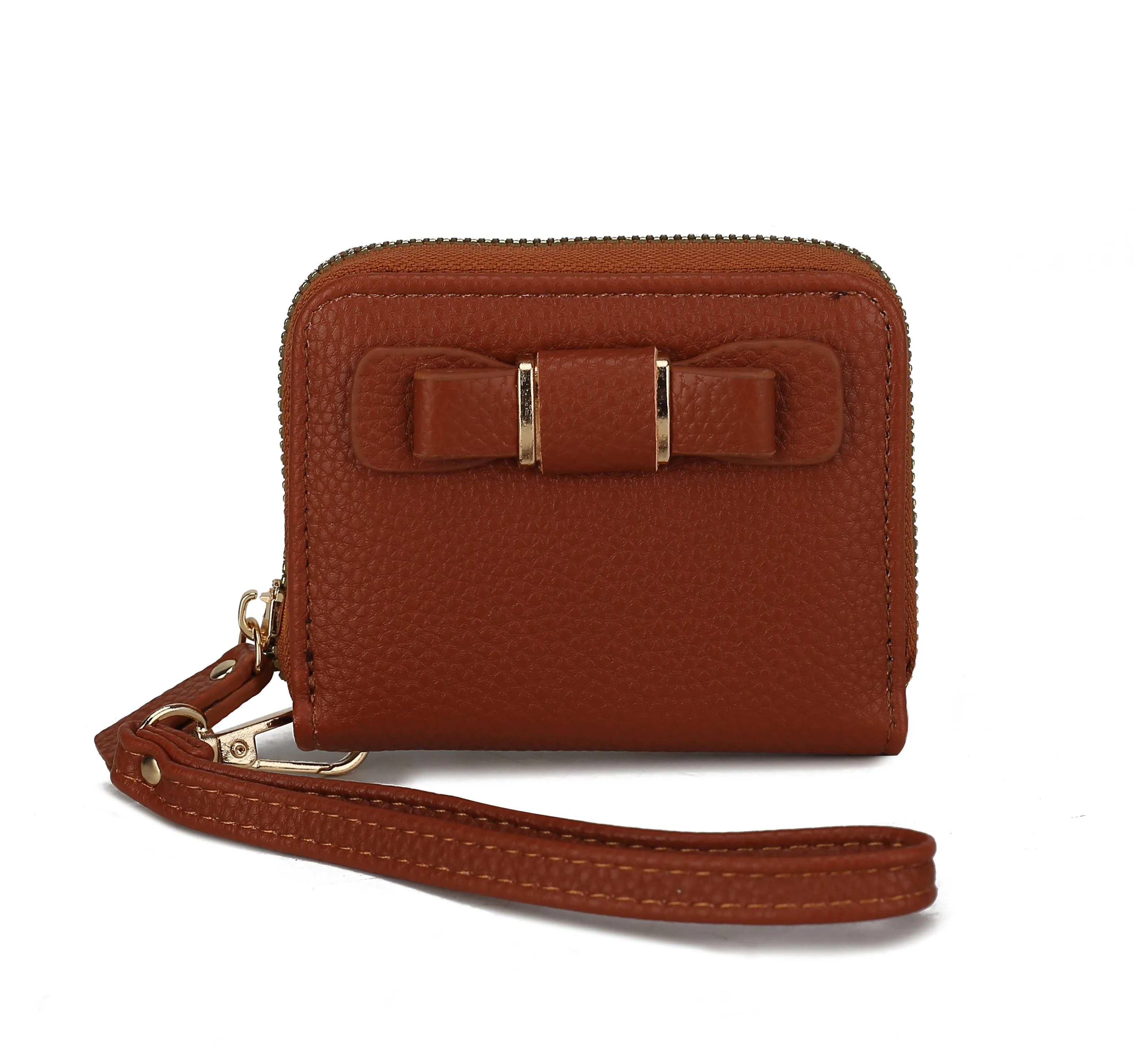 Compact Wallet With Wrist Strap