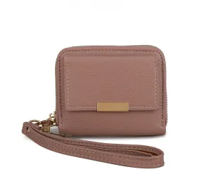 Compact Wallet With Wrist Strap