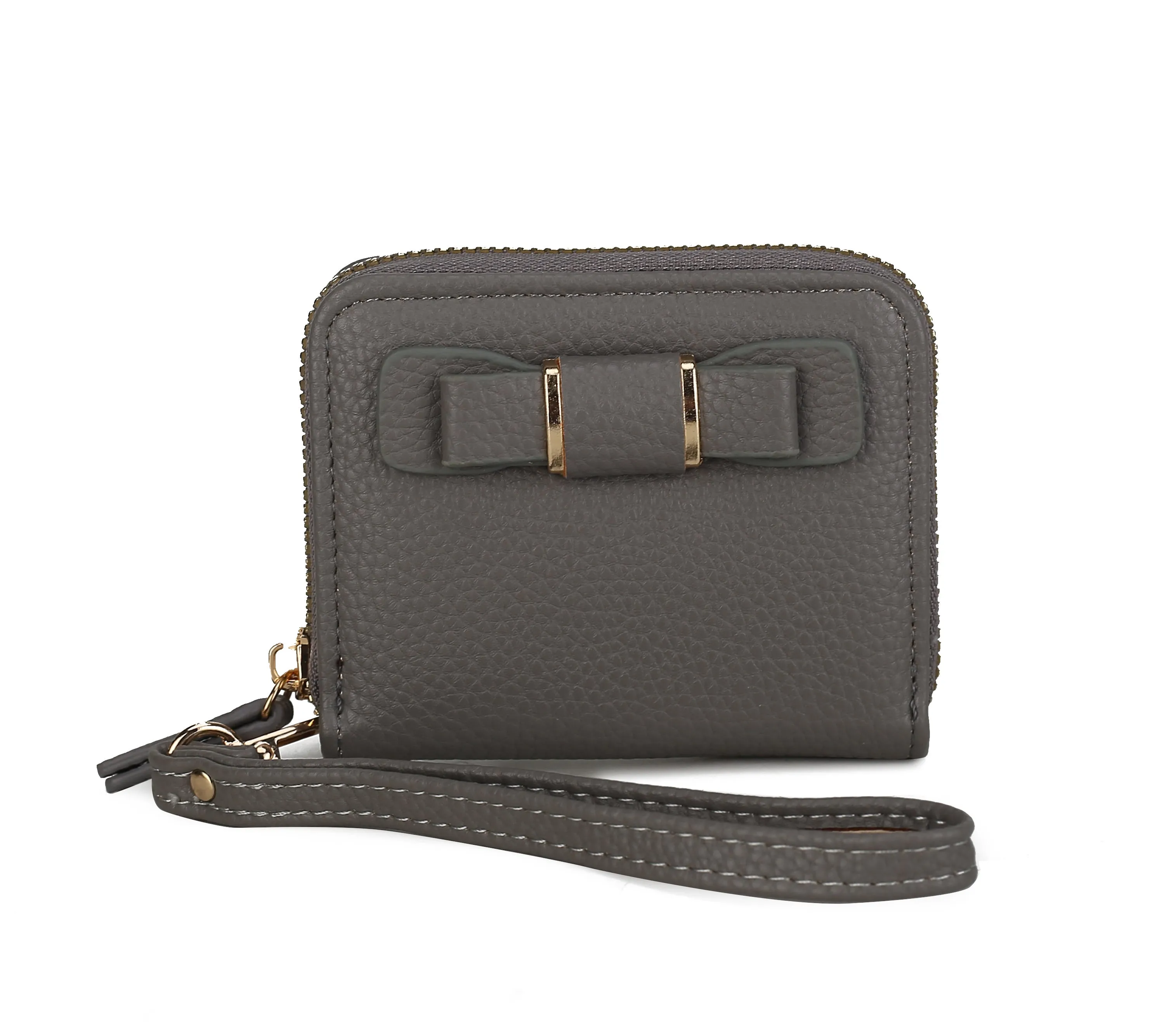Compact Wallet With Wrist Strap