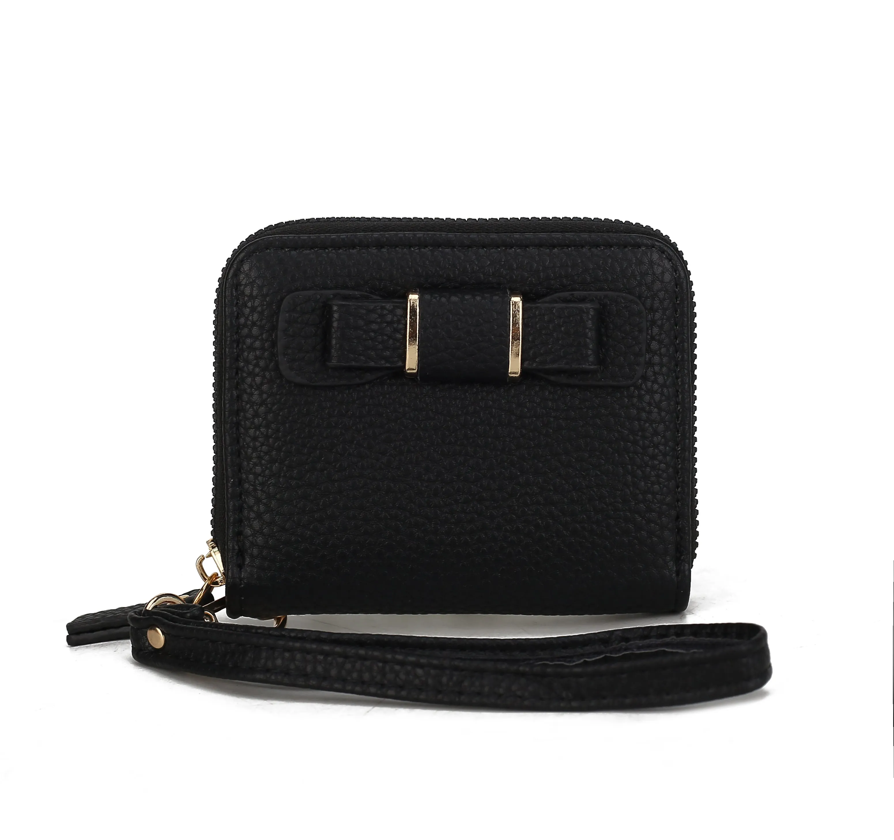 Compact Wallet With Wrist Strap