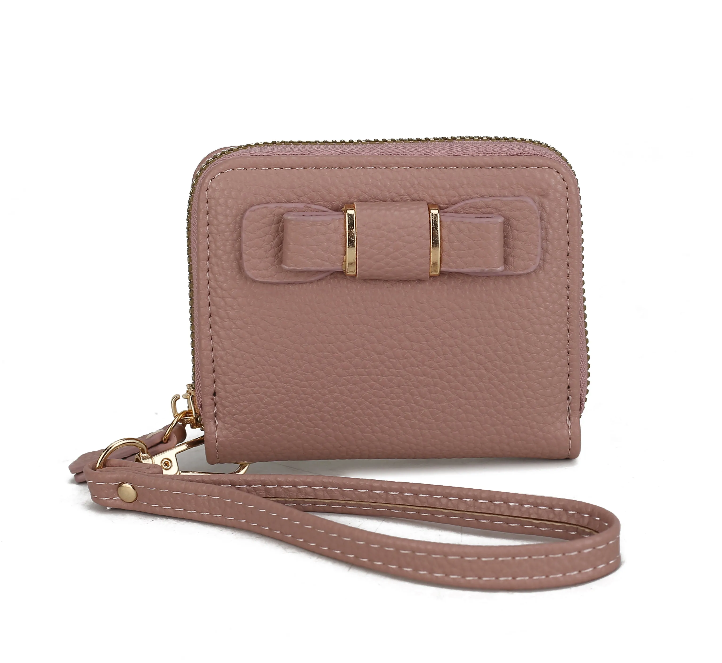 Compact Wallet With Wrist Strap