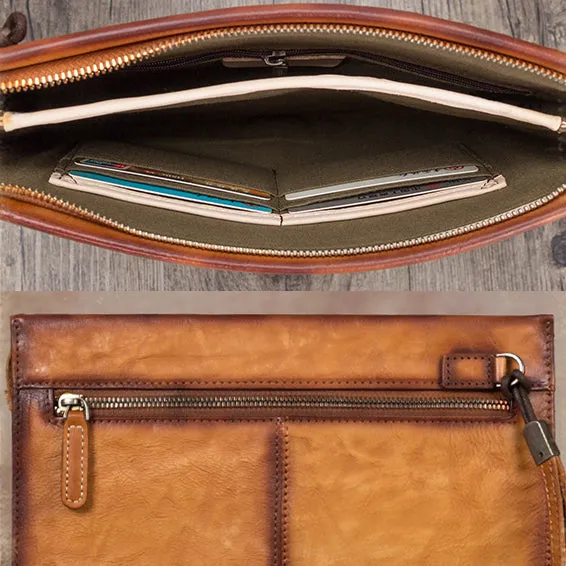 Cute Ladies Genuine Leather Handbags Clutch Purse for Women