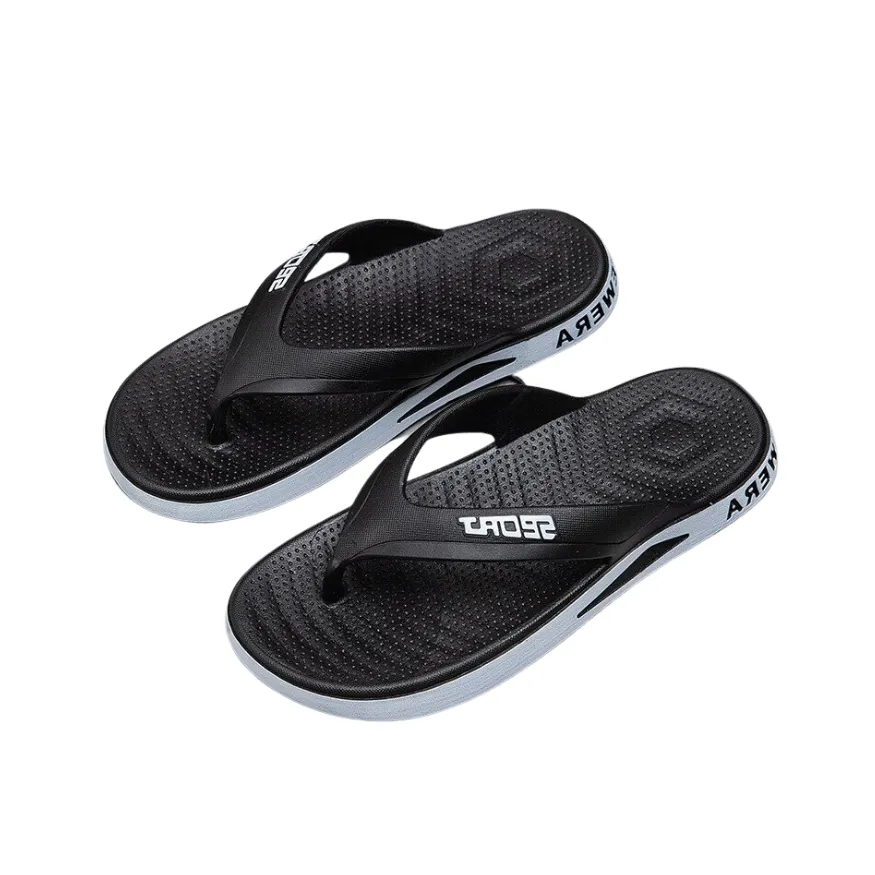 Cuzcare Men Arch Support Sandals Flip-flops Summer Beach Non-slip Durable