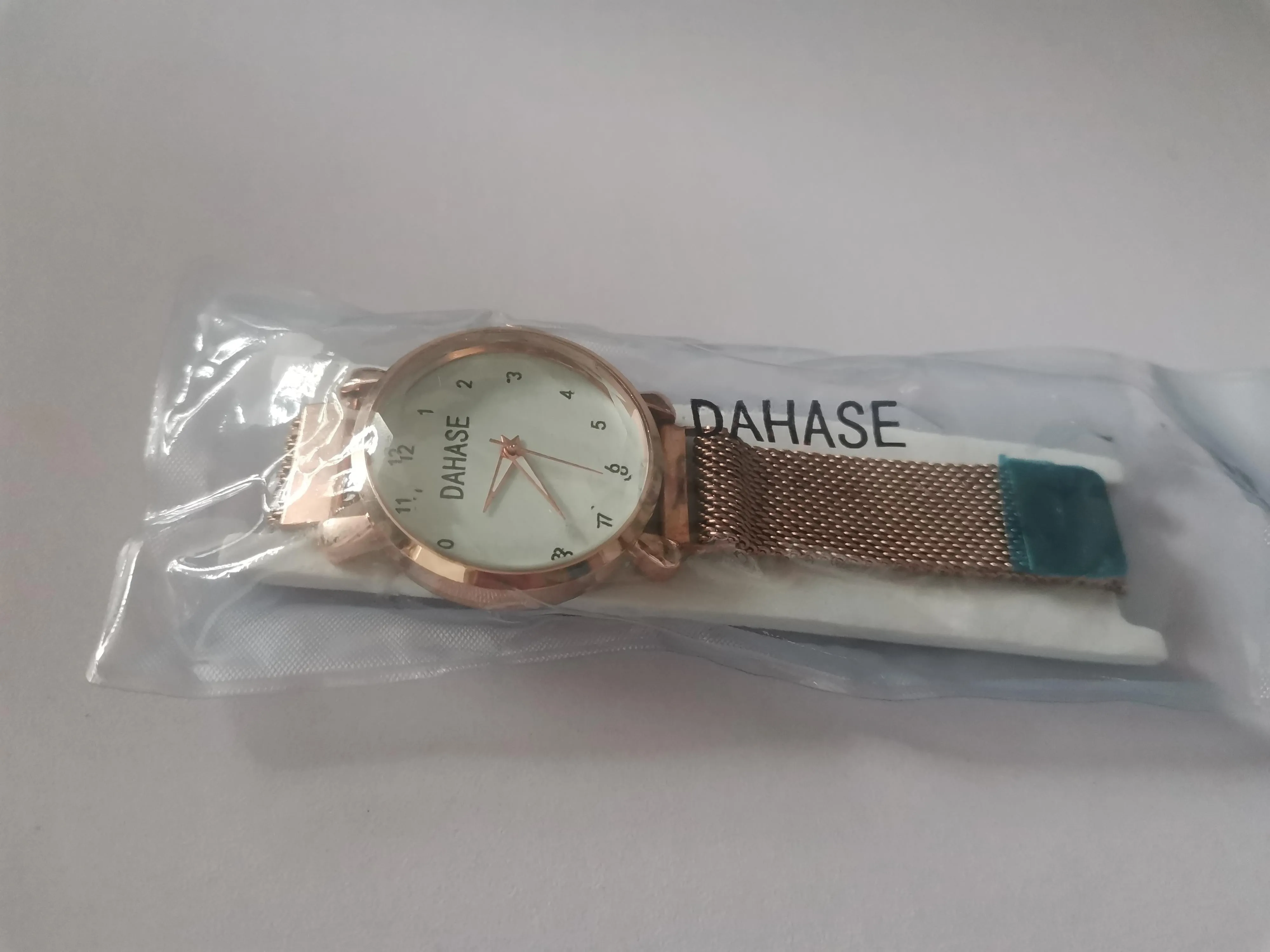 DAHASE Watchs, gold mesh watch, casual and fashionable