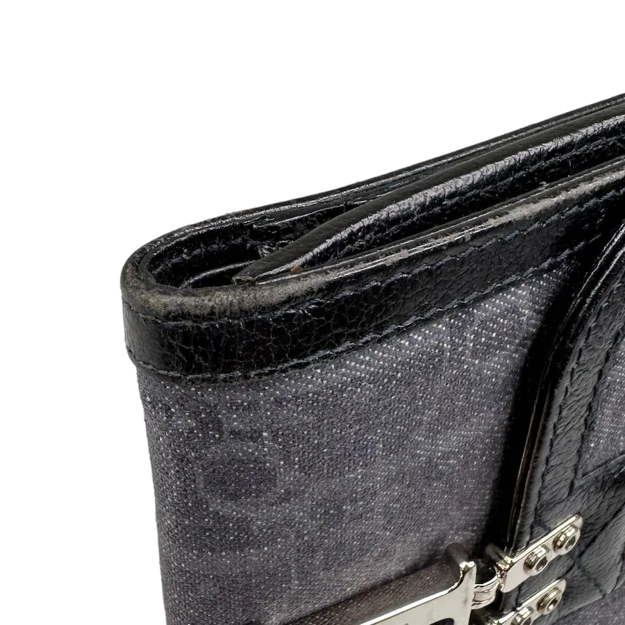 DIOR 2006 FLIGHT COLLECTION DENIM WALLET