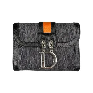 DIOR 2006 FLIGHT COLLECTION DENIM WALLET