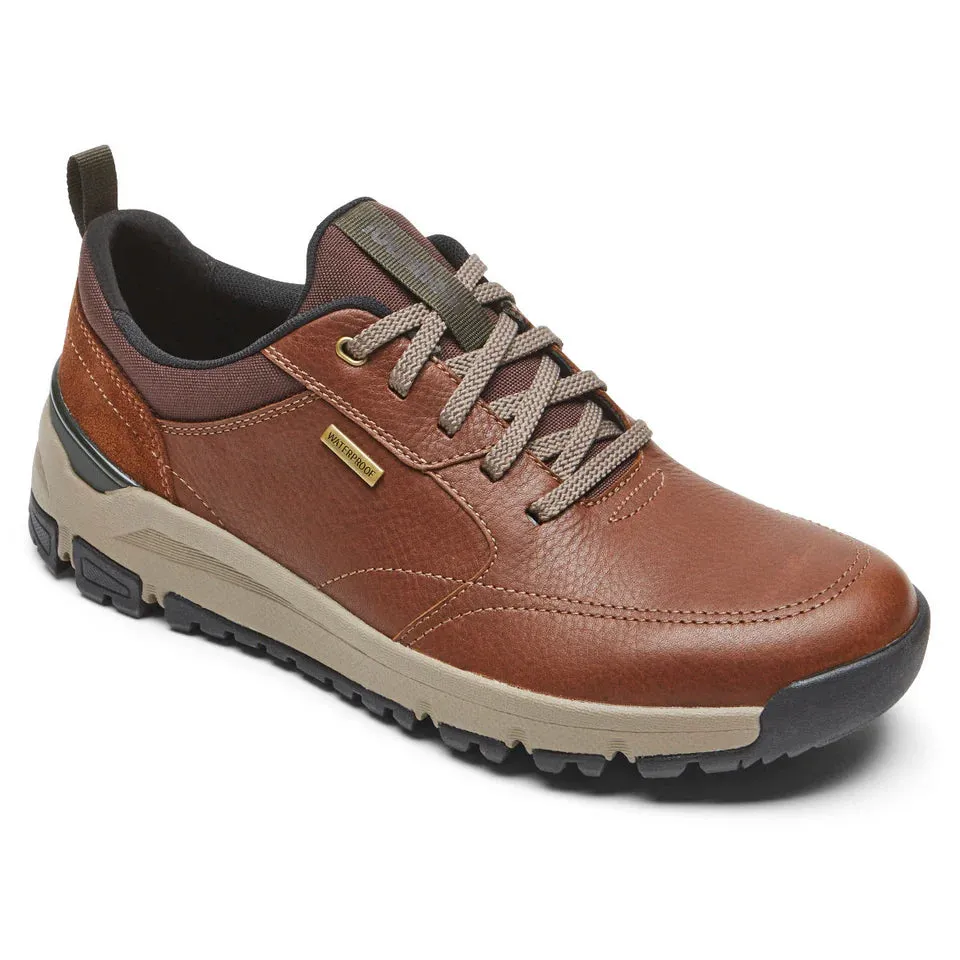 Dunham Men's Glastonbury Waterproof Ubal II Walking Shoe Monks Robe Leather