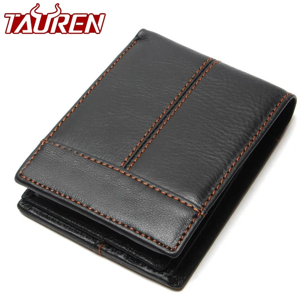 Fashion And Vintage Wallet For Man Wholesale China 100% Genuine Leather Men's Wallets Men  Cowhide