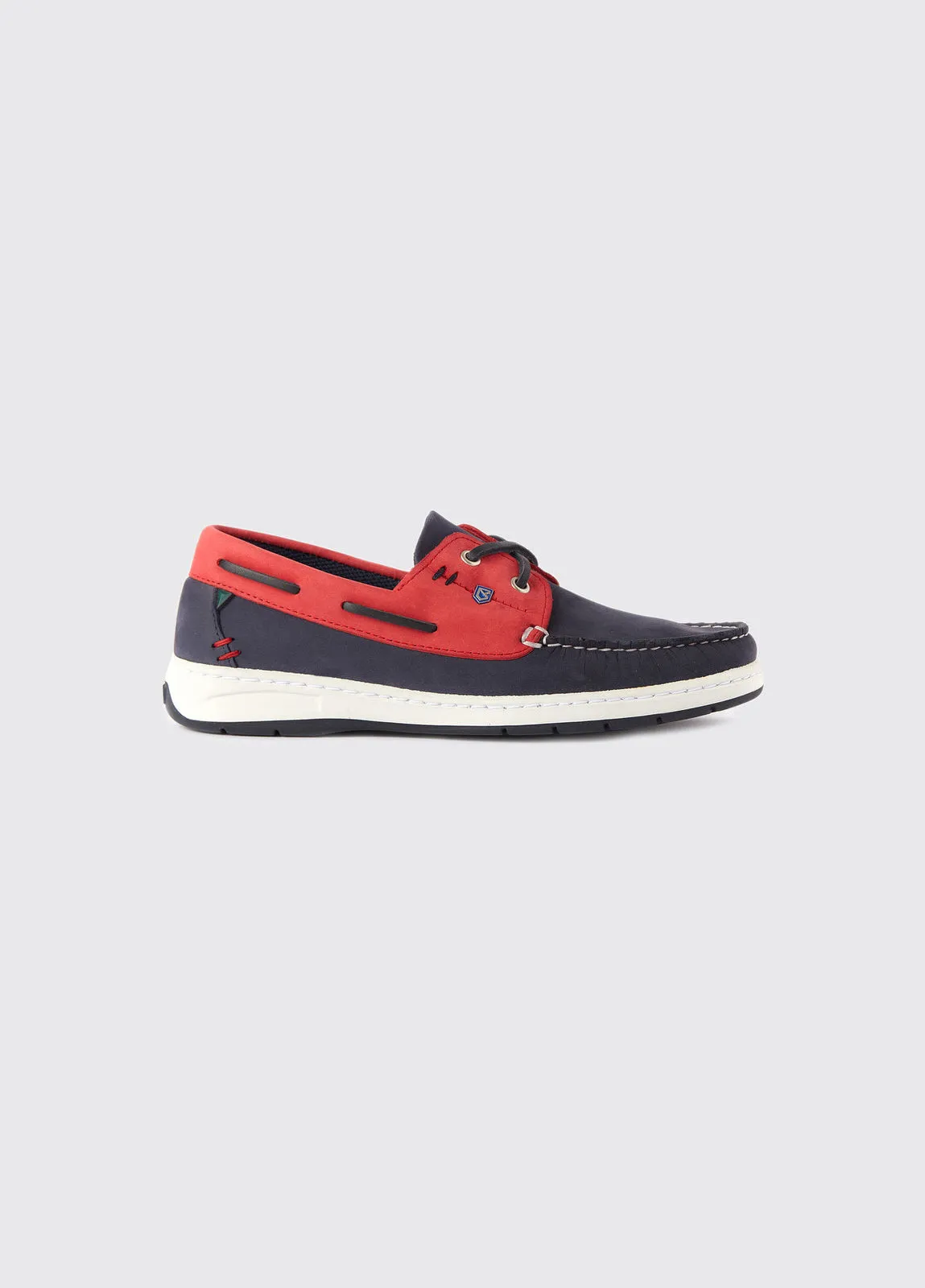 Florida Deck shoes - Denim/Red