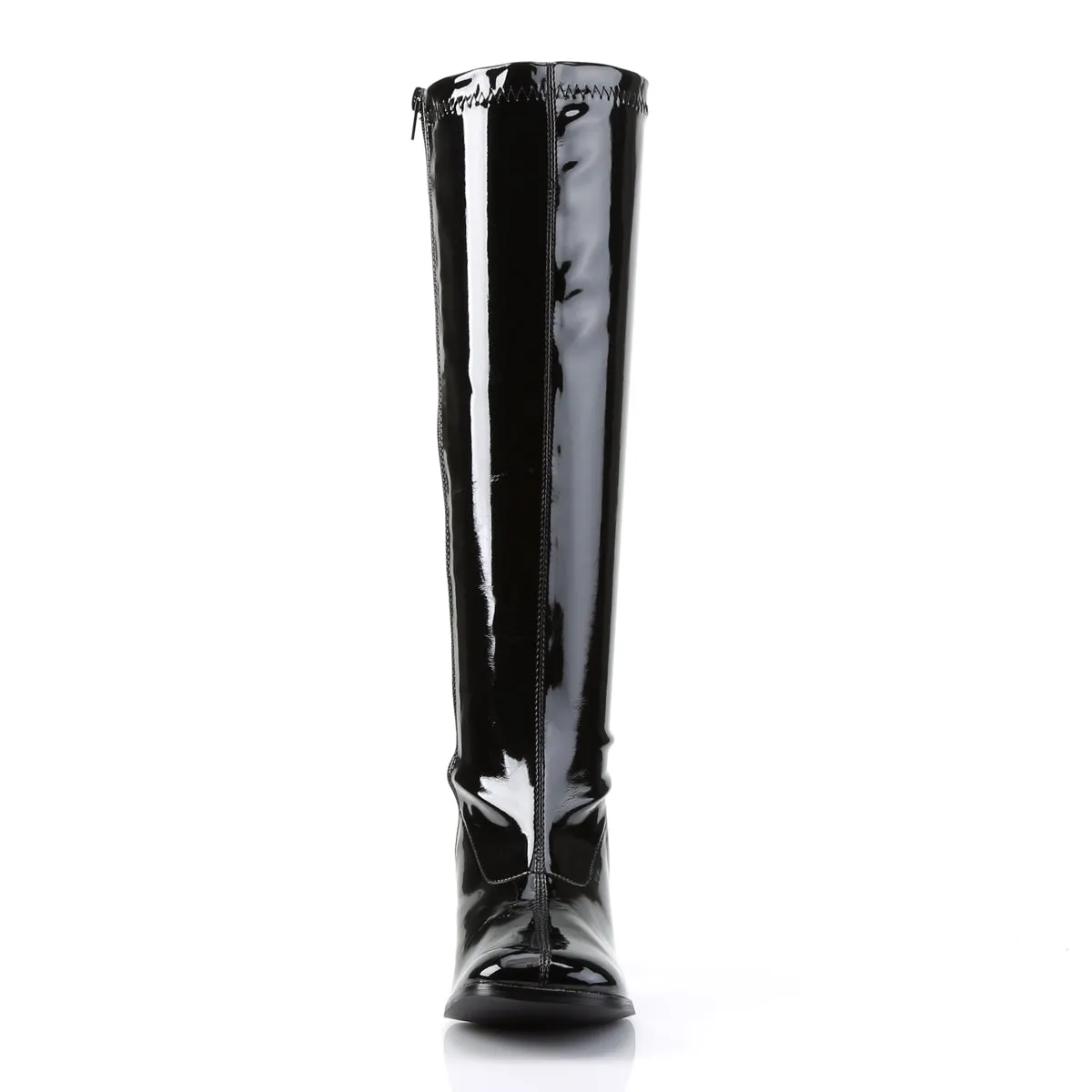 GOGO-300WC Funtasma Black Patent Fancy Dress Plus Sizes & Wide Width/Shaft (Fantasy Footwear)