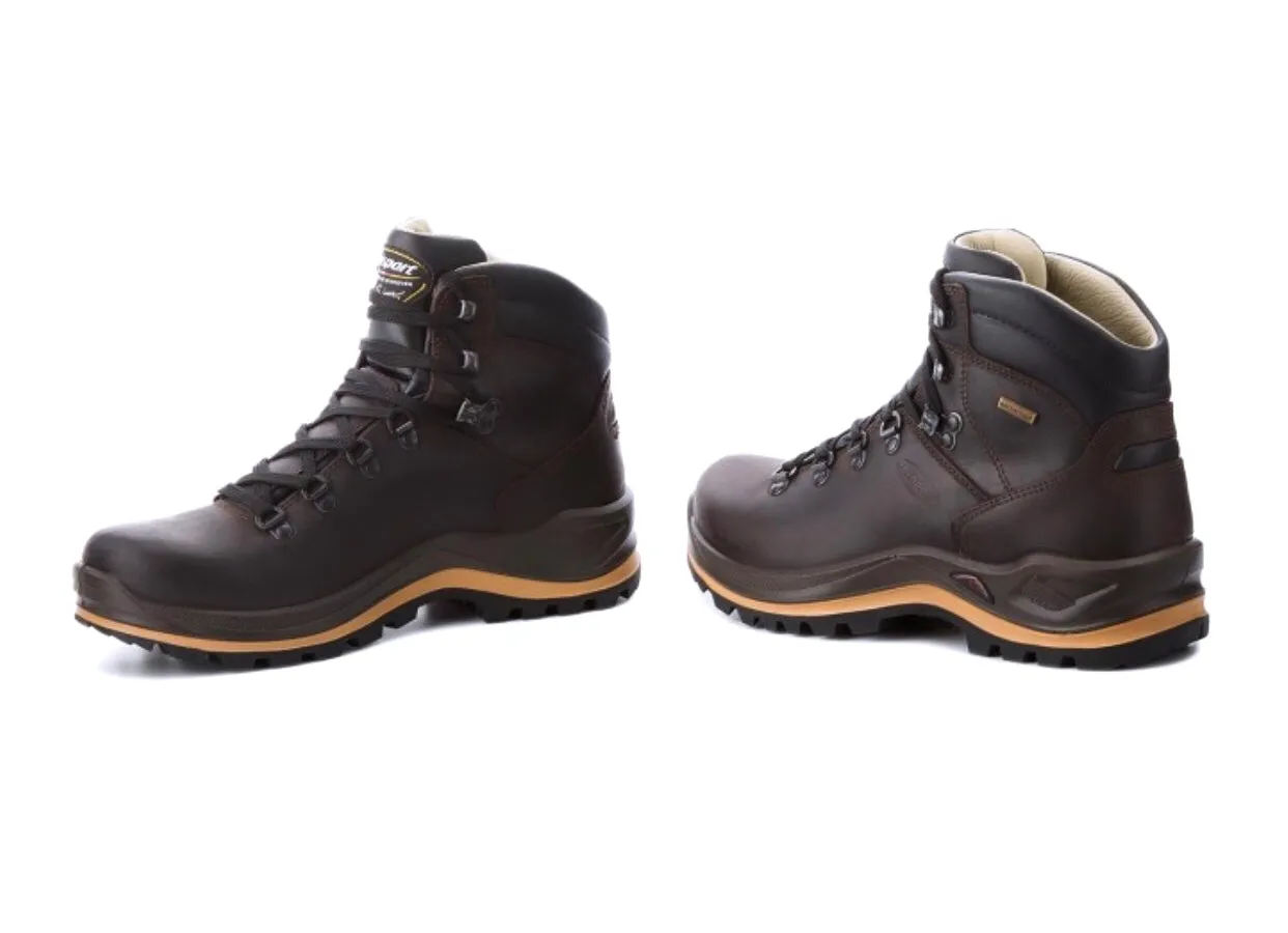 Grisport 13701D28t Marrone Dakar Trekking 7 Eyelet Waterproof Hiking Boot Made In Italy