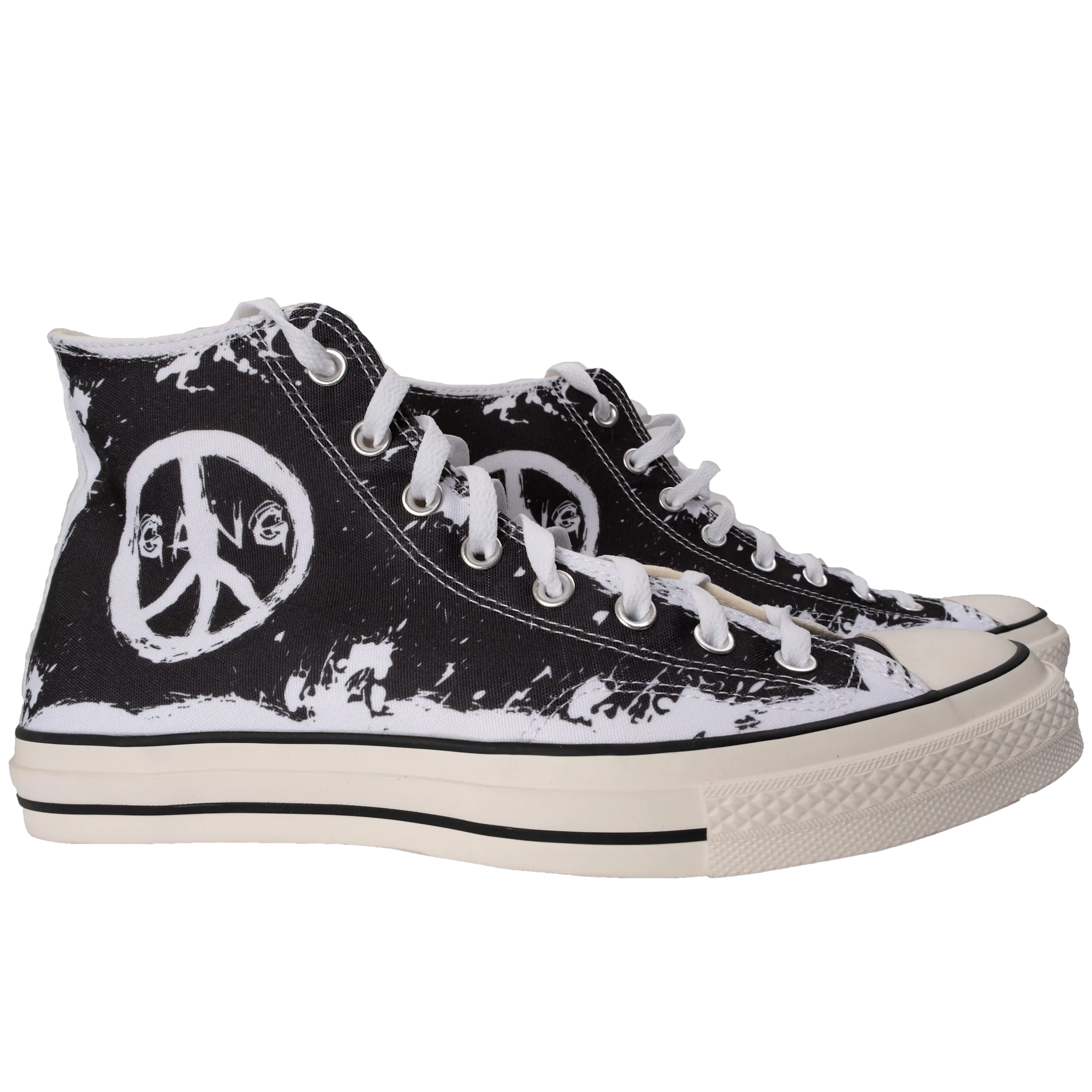 High Top shoes" Peace Grunge " - PEACE GANG