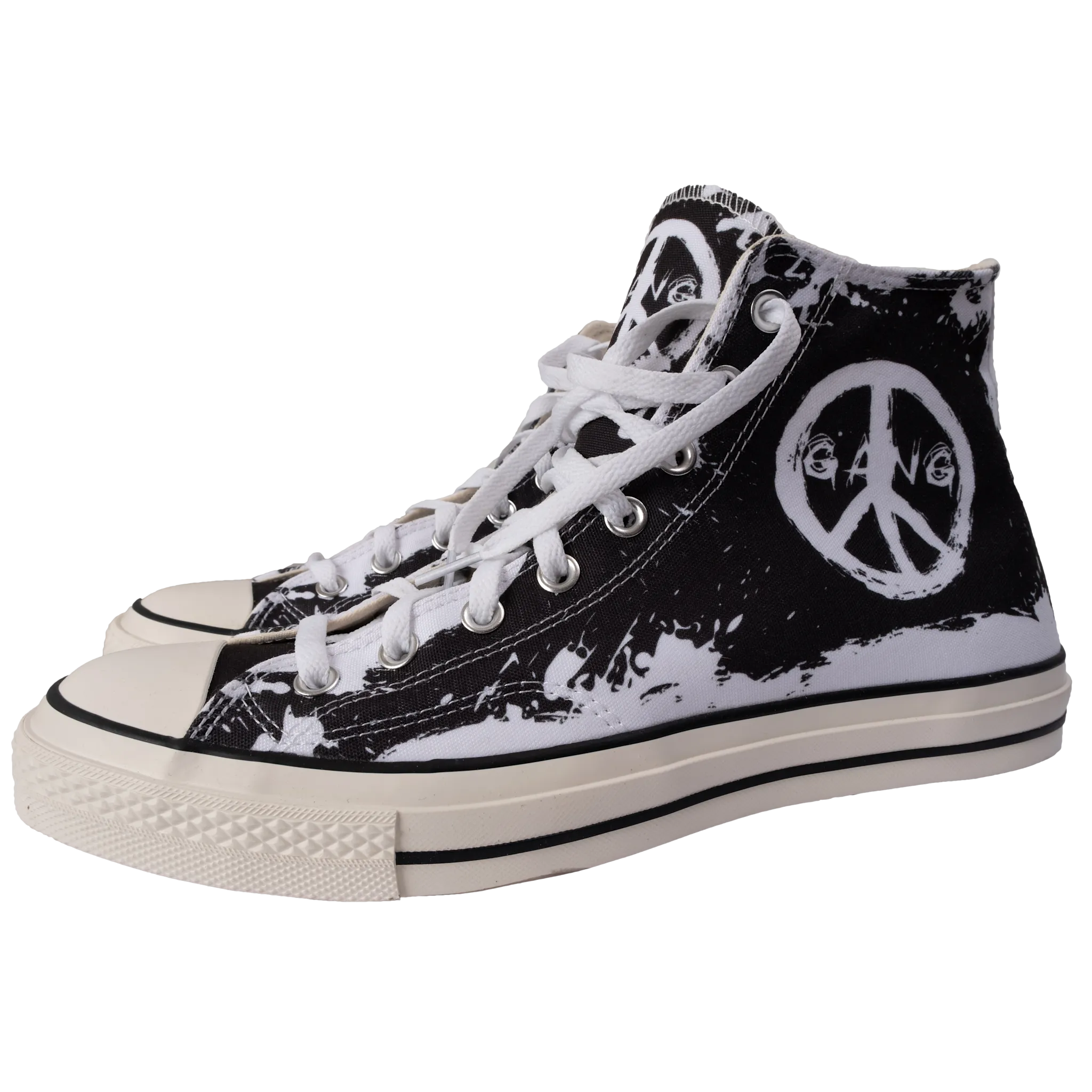 High Top shoes" Peace Grunge " - PEACE GANG