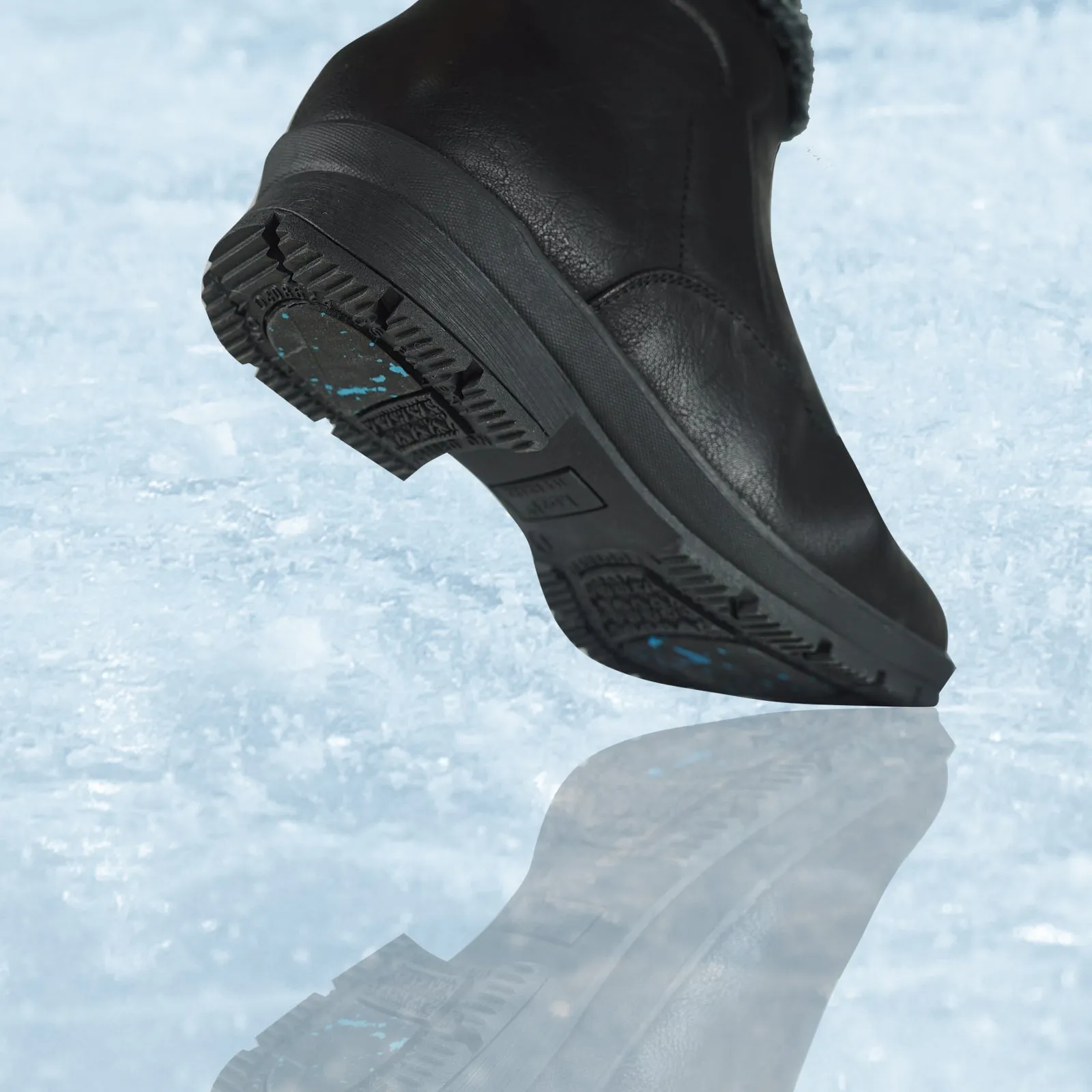 KOZI Canada Waterproof Women Boot NEIVA-3 Ankle Winter Fur Casual Boot Black