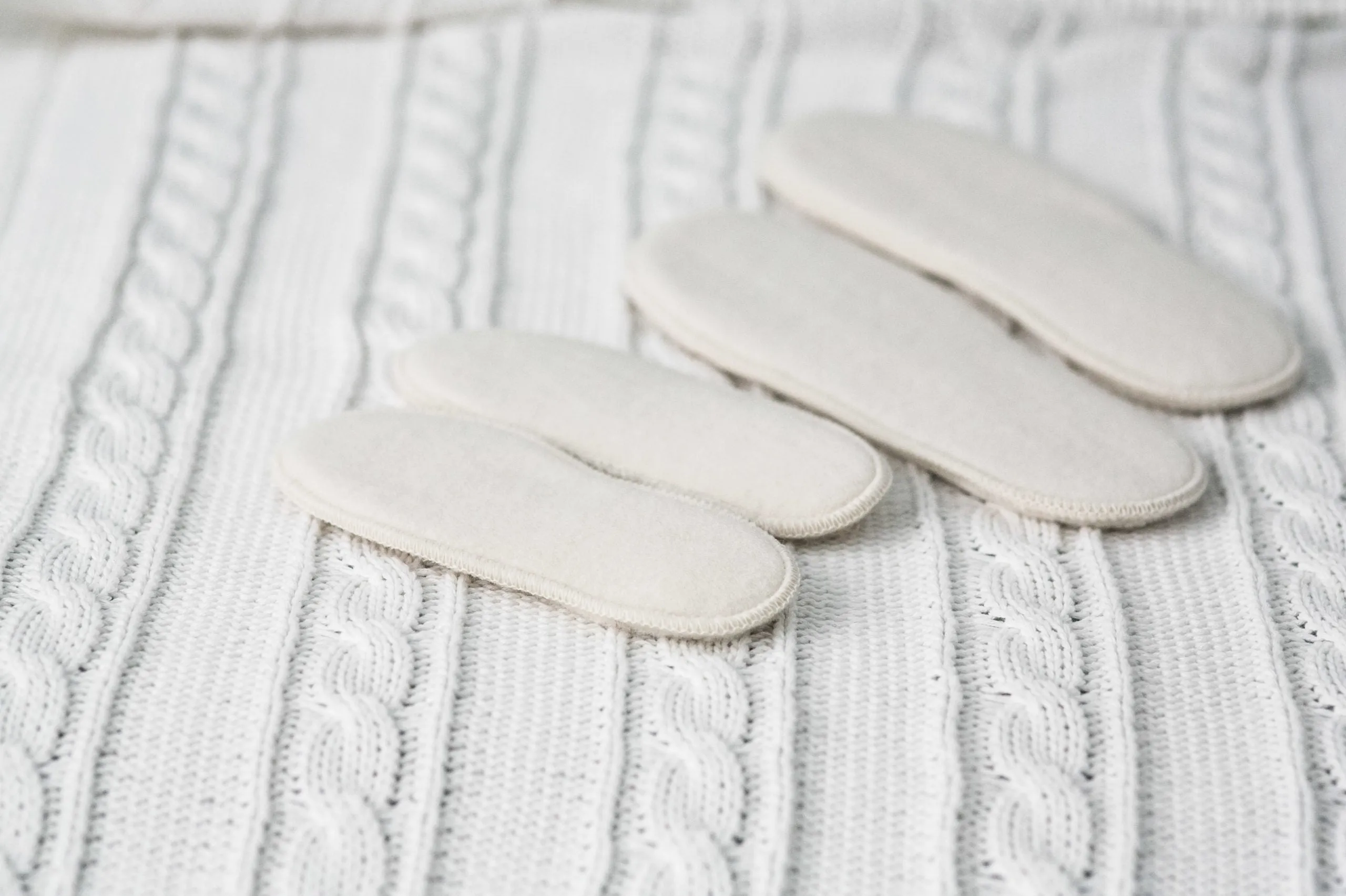 lanacare merino organic wool shoe insole, adult sizes