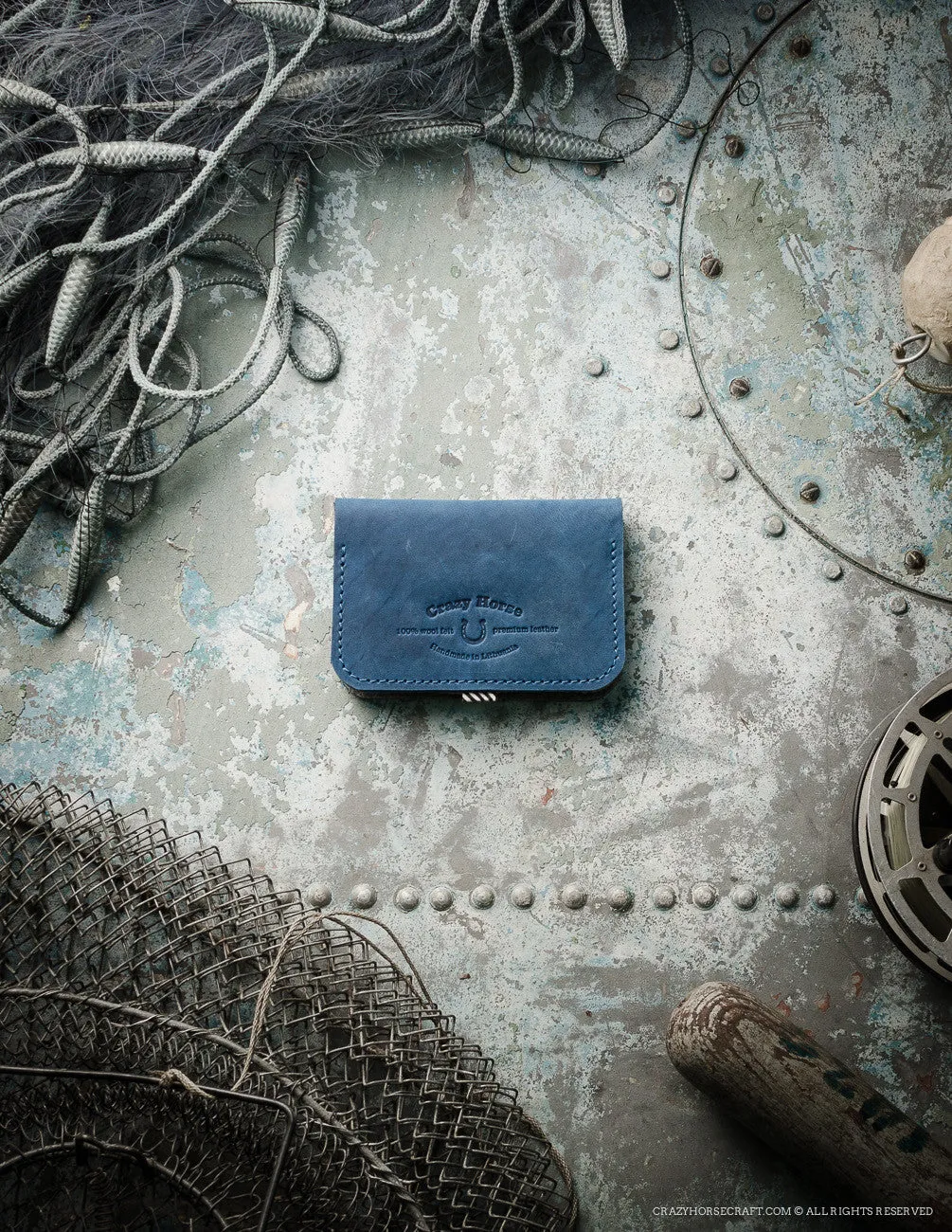 Leather Business & Credit Card Holder / Wallet | OceanBlue