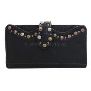 LW211 - Black Chap Ladies Wallet