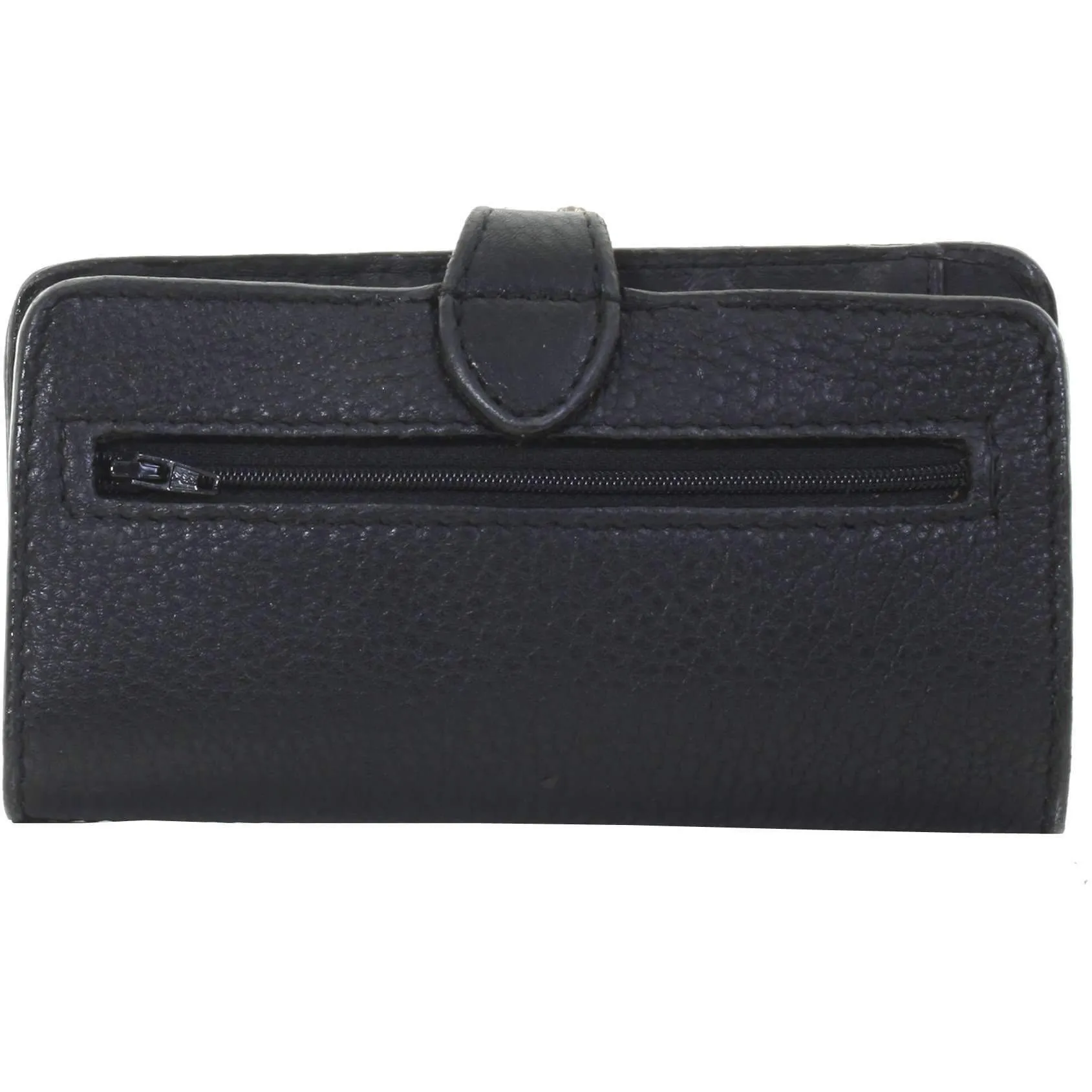 LW211 - Black Chap Ladies Wallet
