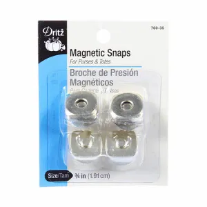 Magnetic Snap Square Gilt 3/4in # 760-35 Sku:55850