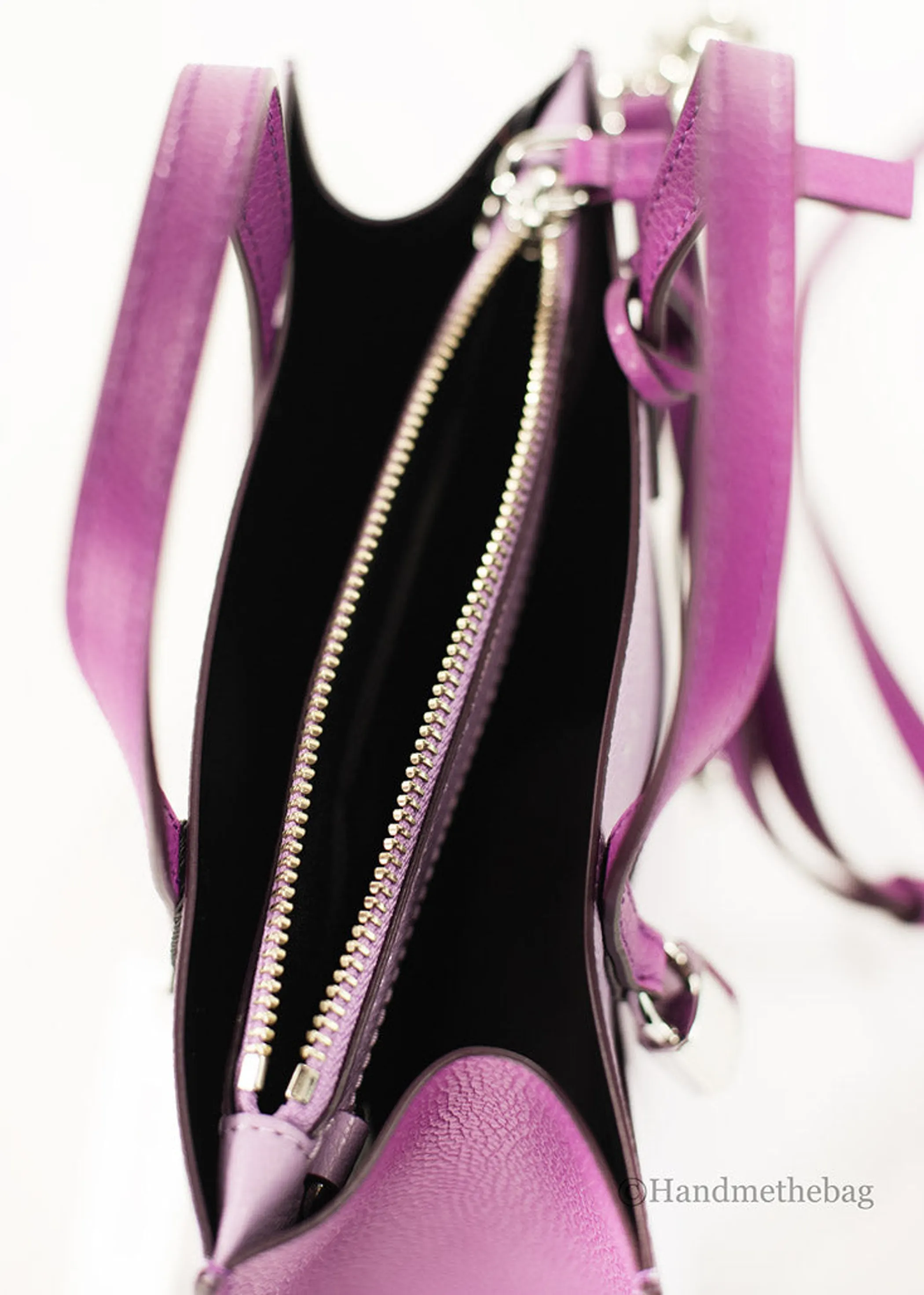 Marc Jacobs Grind Mini Leather Tote Crossbody Bag