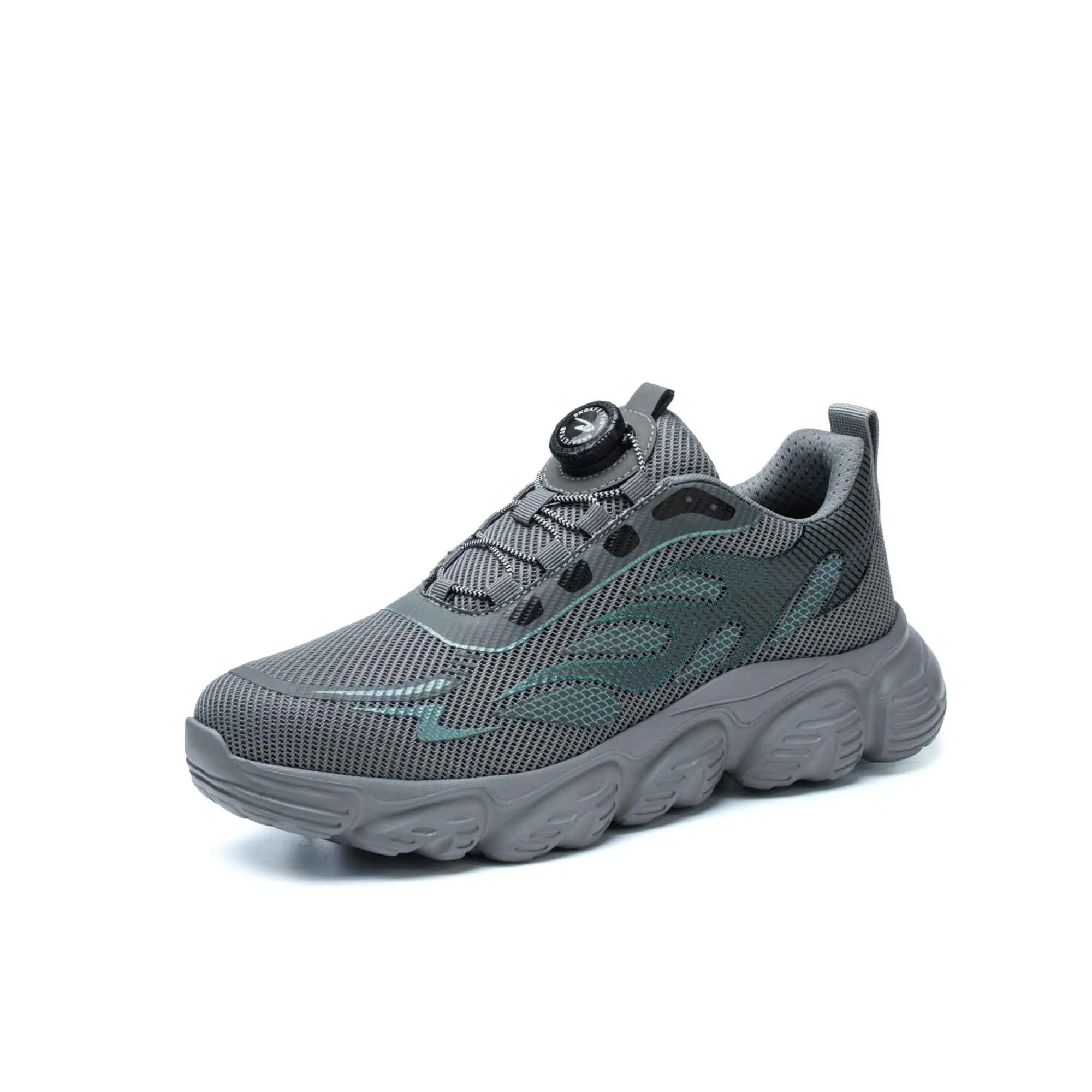 Men's AirFlow Steel Toe Work Sneakers - Knob Lacing System | B321