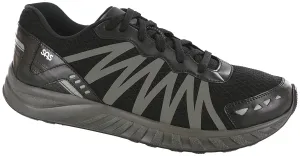 Men's Pursuit Lace Up Sneaker in Black / Gray
