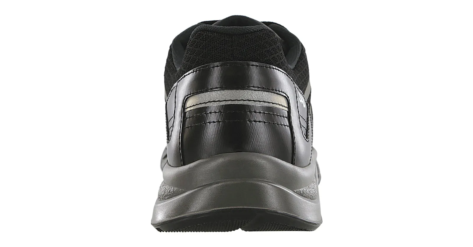 Men's Pursuit Lace Up Sneaker in Black / Gray