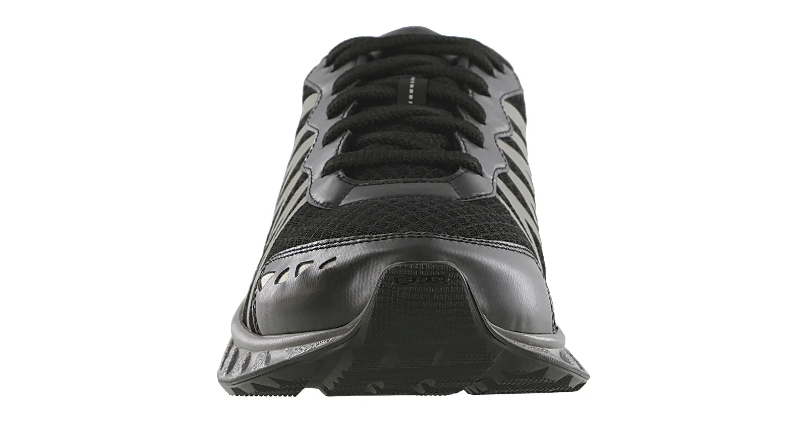Men's Pursuit Lace Up Sneaker in Black / Gray
