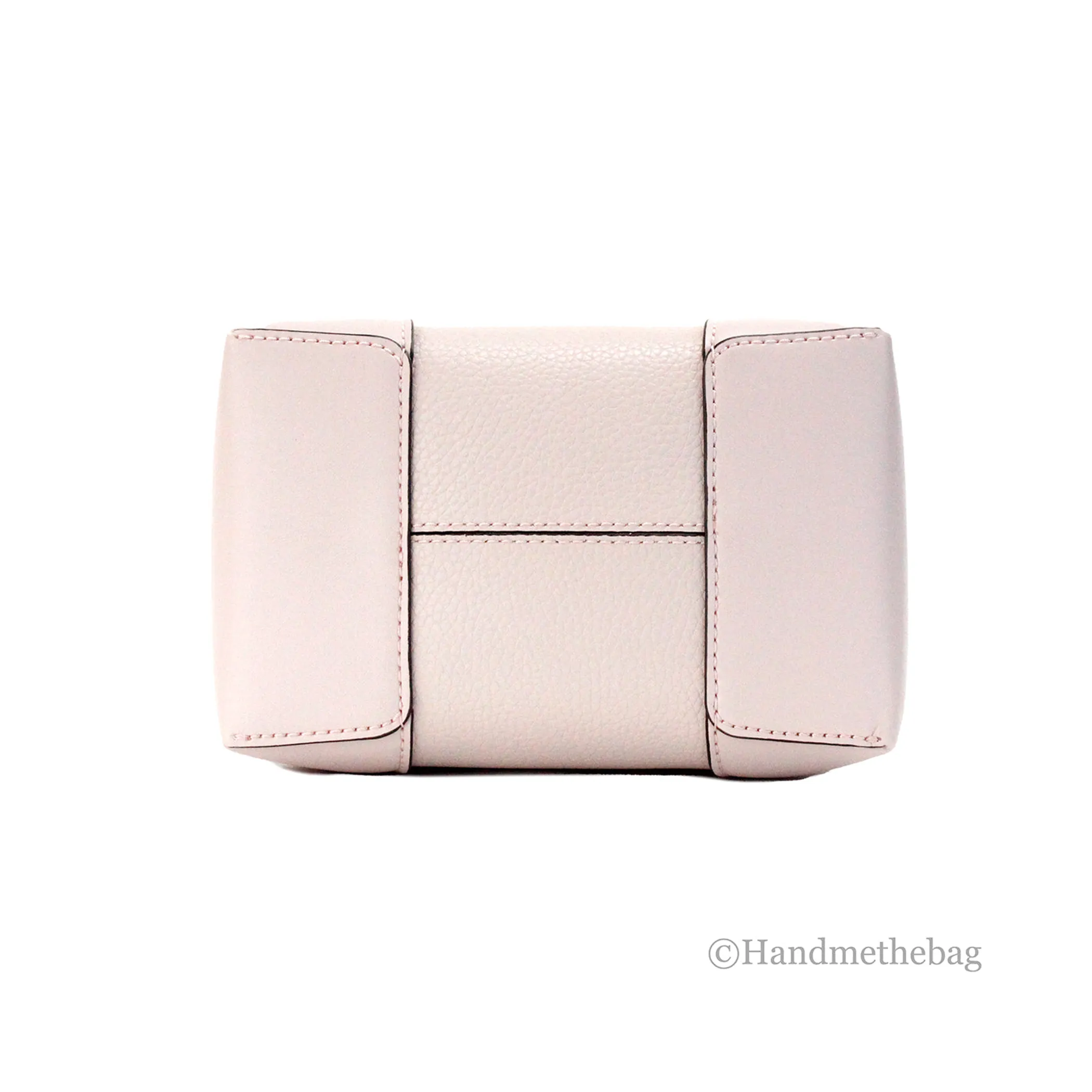 Michael Kors Mercer Small Pink Leather Bucket Crossbody Bag