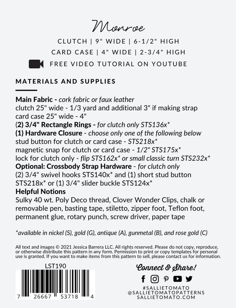 Monroe Quilt Pattern