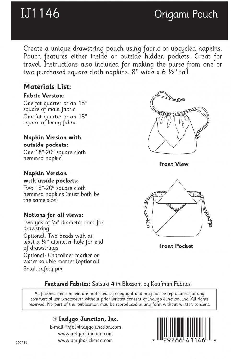 Origami Pouch